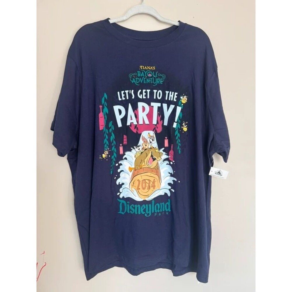 NWT Disneyland Parks Tiana’s Bayou Ride Disneyland X3XL Shirt